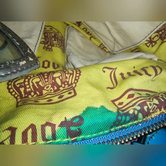 VTG Scottie Dog Velour Juicy Couture Tote - Picture 12 of 16